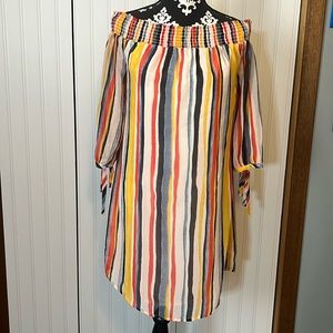 Off the shoulder dress